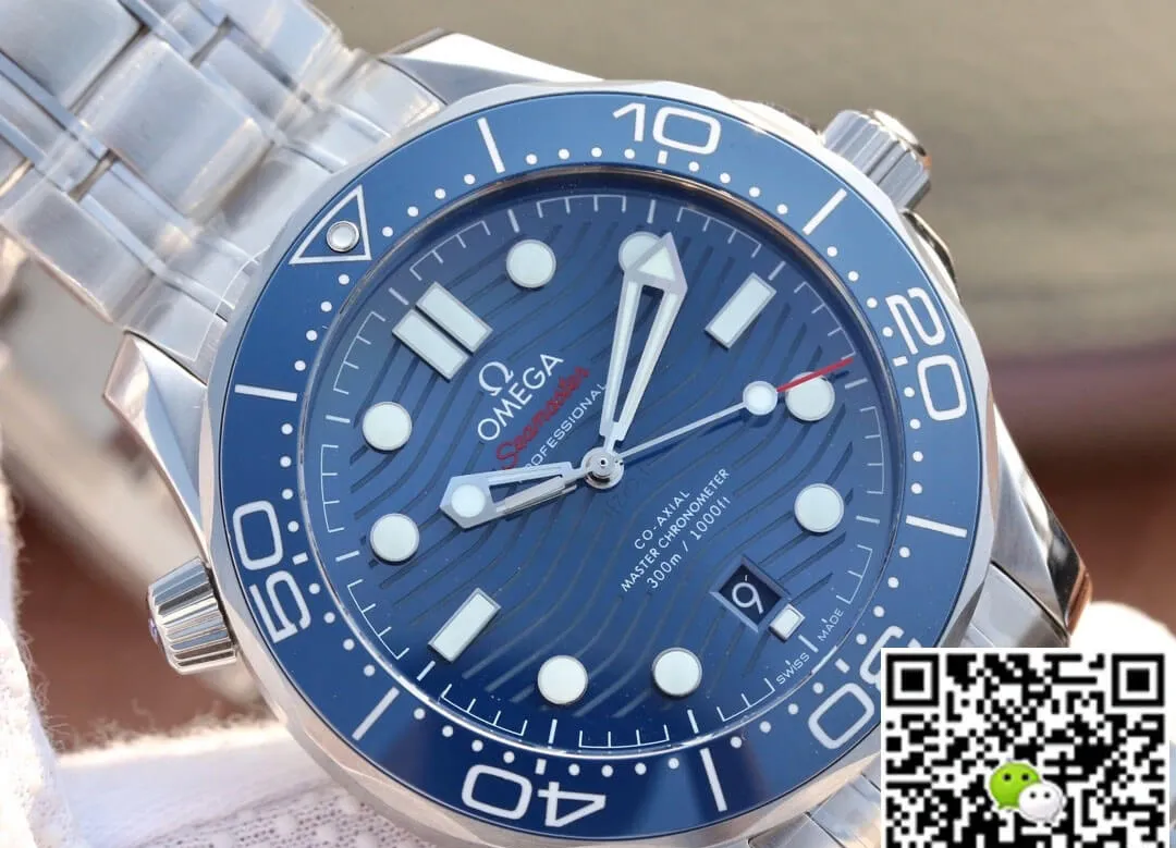 Omega Seamaster Diver 300M 210.30.42.20.03.001 VS Factory 1:1 Best Edition Replica Watch Silver Strap